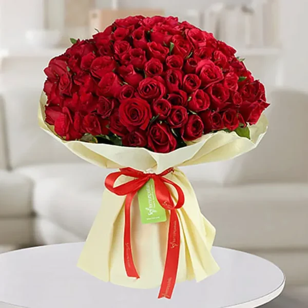 150 Red Roses Bouquet