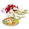 Bouquet With Mix Mithai